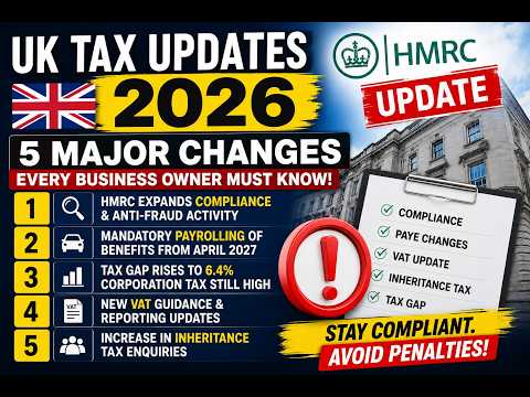 ICM Accountancy tax update video: UK Tax Updates 2026 | 5 Major HMRC Changes Every Business Owner Must Know